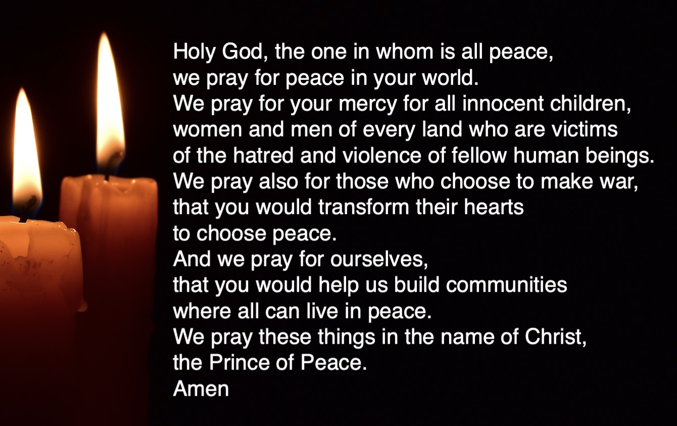 A Prayer for World Prayer Day